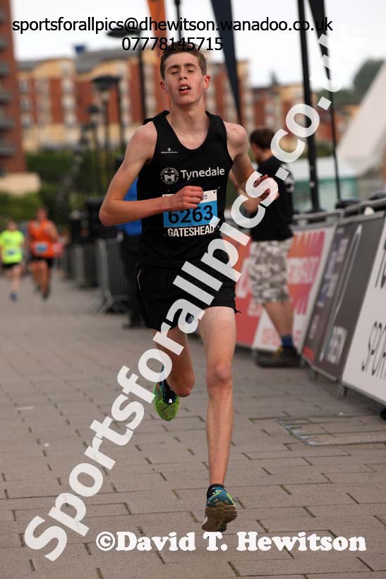 Boys Junior Great  North Run, Newcastle/Gateshead. Photo: David T. Hewitson/Sports for All Pics